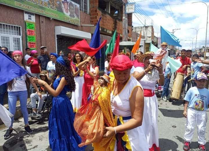 Aragüeños celebraron a San Juan Bautista