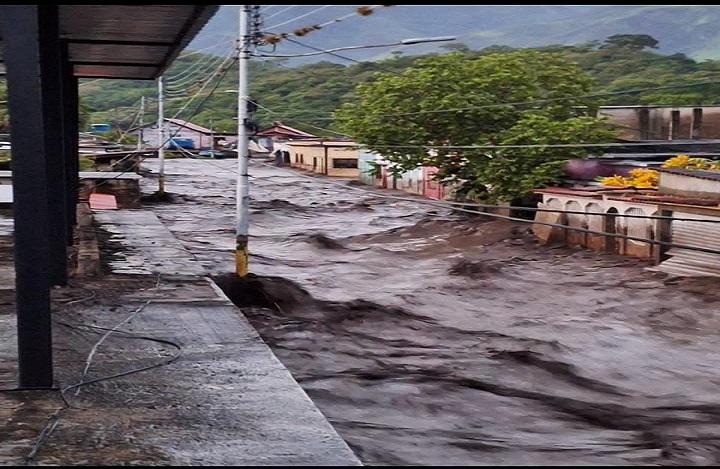 Se desbordó el río Manzanares