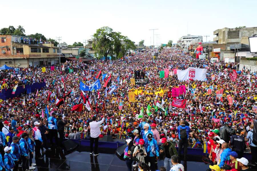 Maduro en Bolívar: El pueblo no quiere a la extrema derecha en el poder