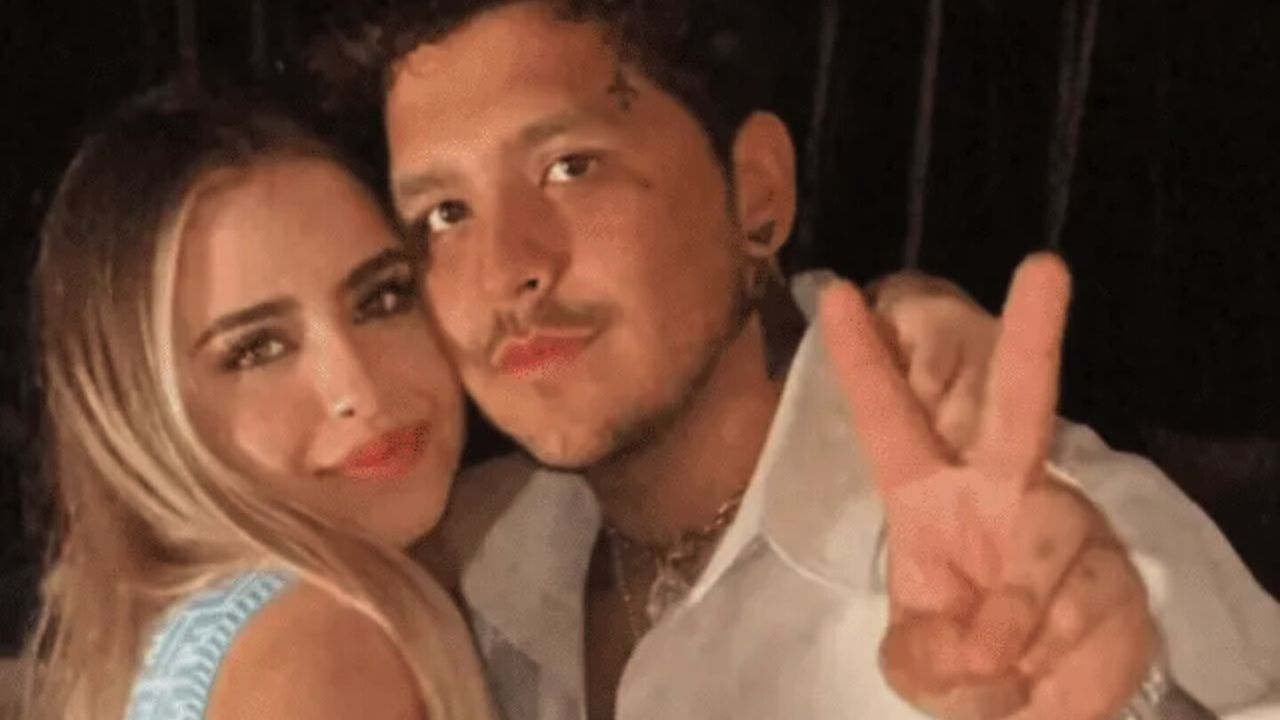 Christian nodal y su hermana- Foto Cortesía