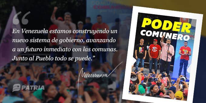 Inicia entrega del bono Poder Comunero a través del Sistema Patria