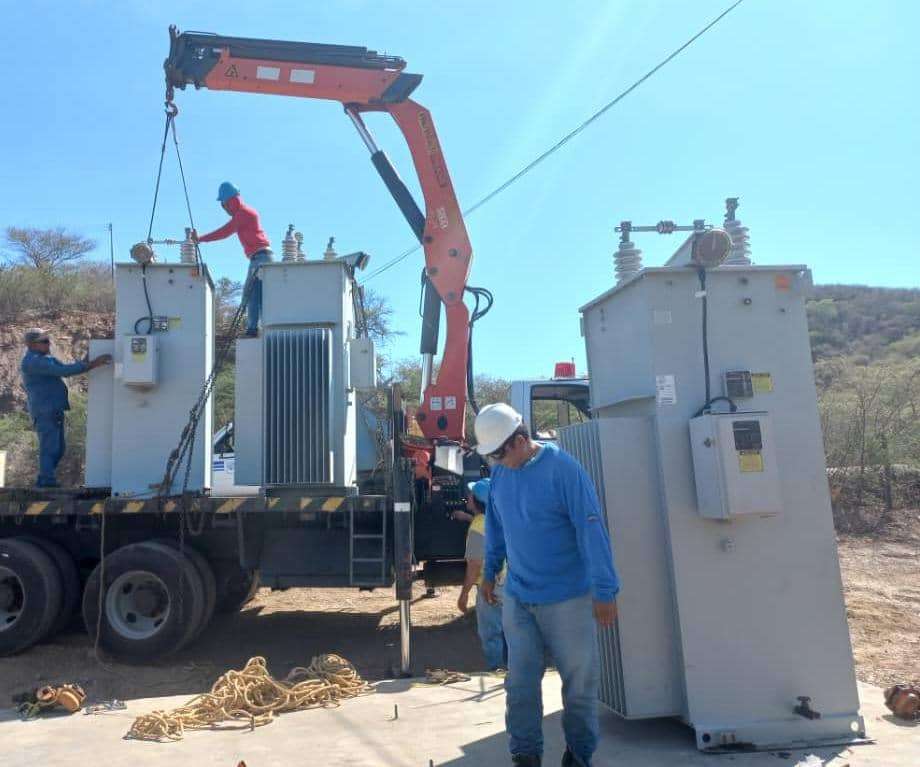 Realizan mantenimiento en subestación eléctrica de Carora