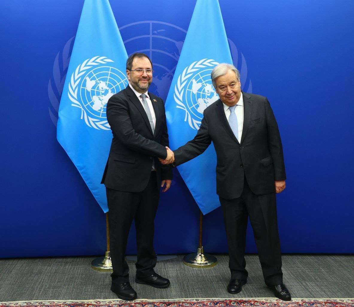Canciller Yván Gil detalló a secretario de la ONU agresiones a Venezuela