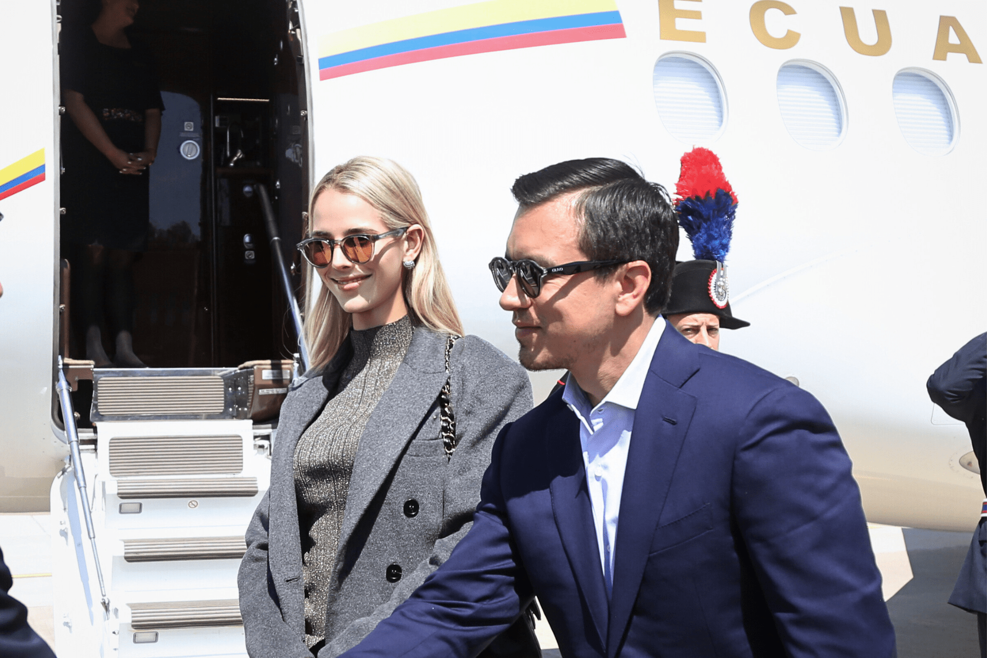 En diez meses como presidente Daniel Noboa ha viajado 13 veces