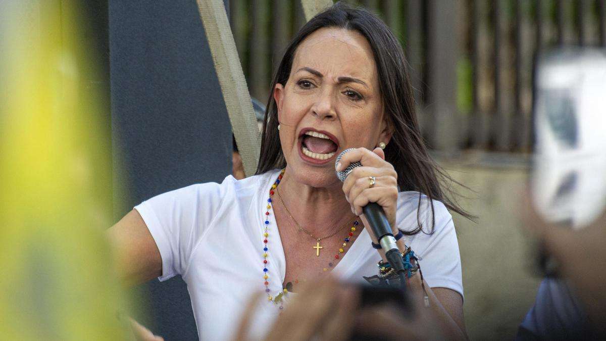 María Corina Machado dispuesta a la “máxima presión” contra Venezuela
