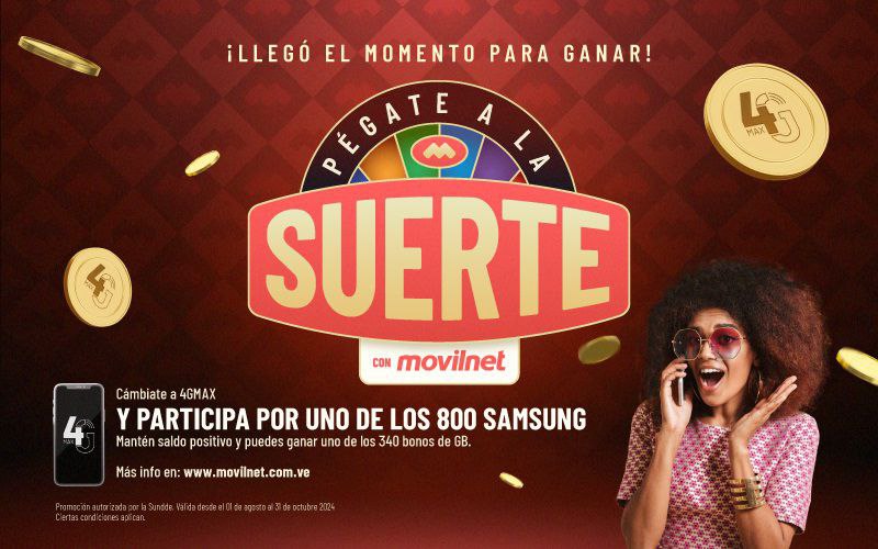 Movilnet realizó primer sorteo del concurso "Pégate a la Suerte"