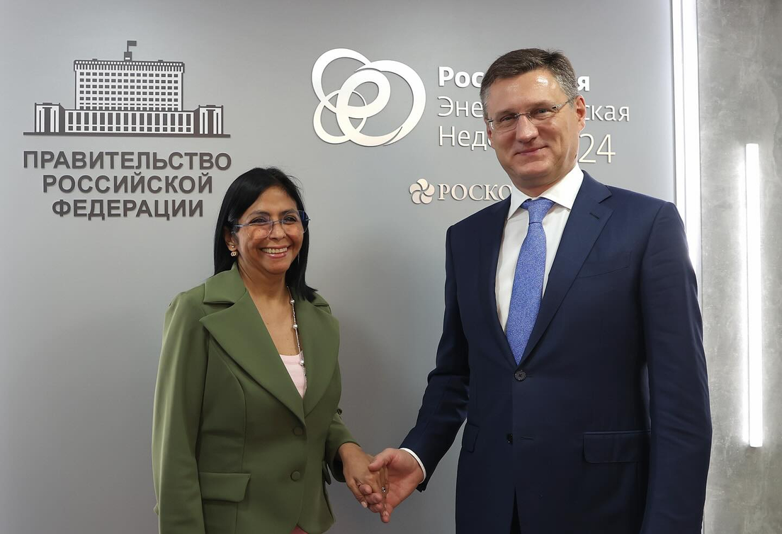 Venezuela muestra potencial gasífero y fortalece cooperación energética con Rusia