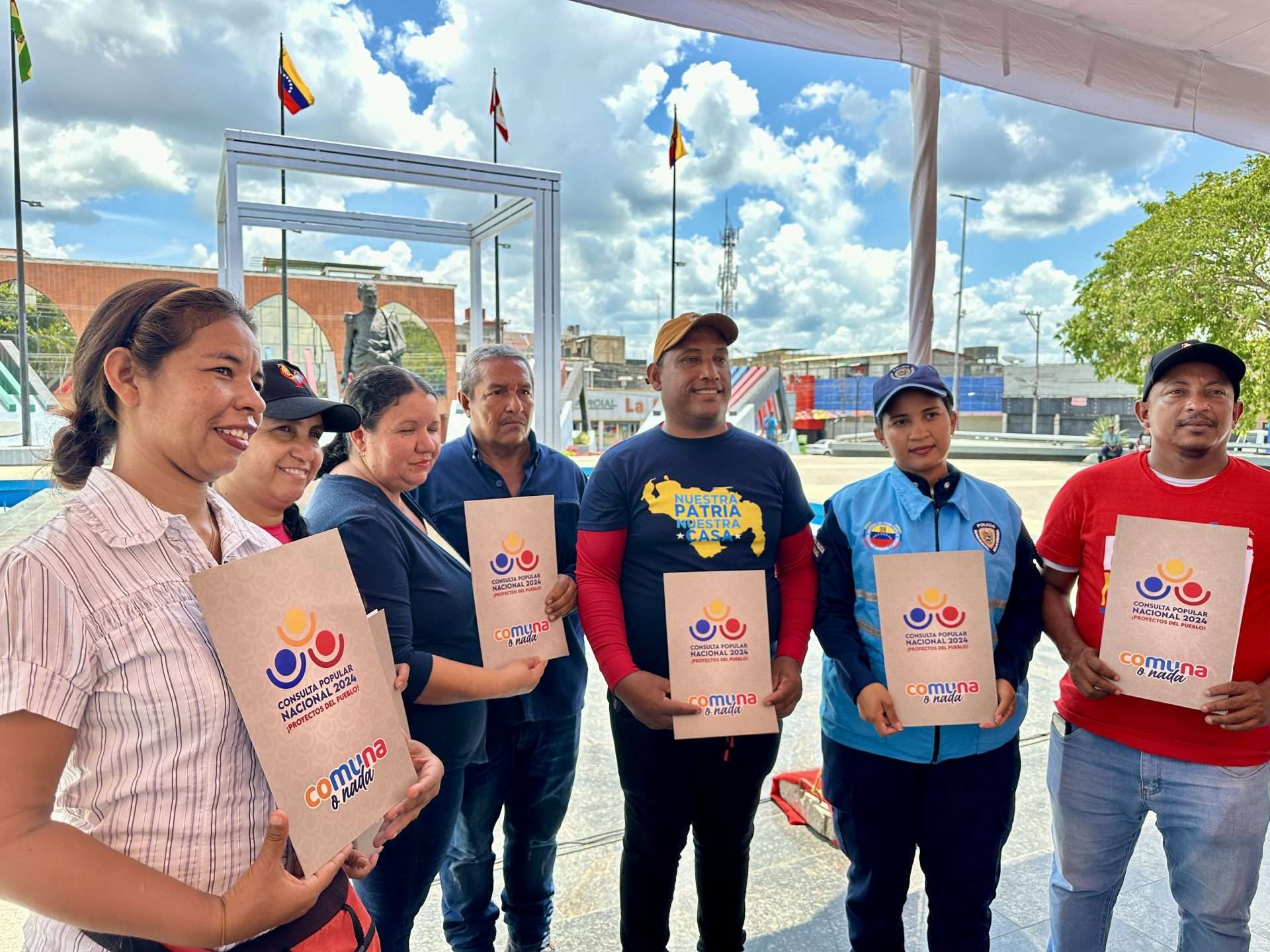 Comunas de Caroní recibieron recursos para sus proyectos