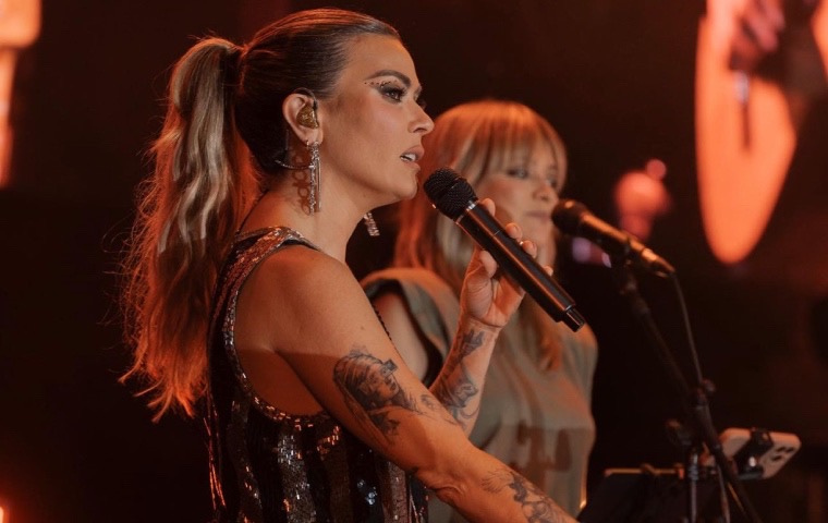 Kany García envió mensaje de apoyo a venezolanos durante su concierto en Chile