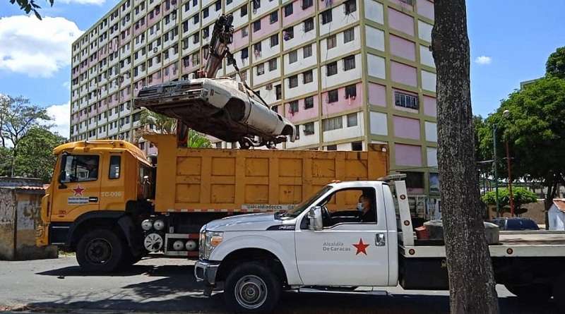 Plan Chatarra avanza por toda Caracas liberando espacios