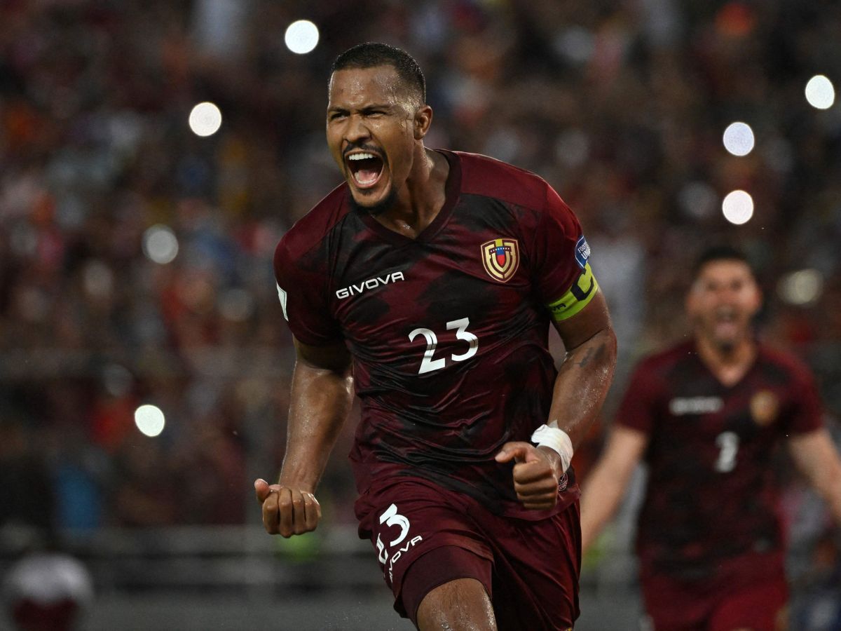 Salomón Rondón trazó la ruta del empate contra Argentina