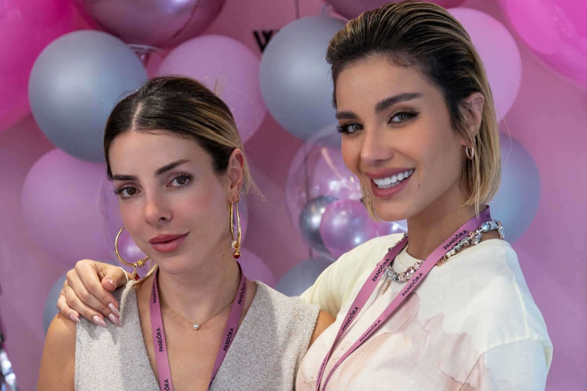 Amanda, Corina, Georgina y Aleska en el encuentro global de talento y sostenibilidad con Pandora