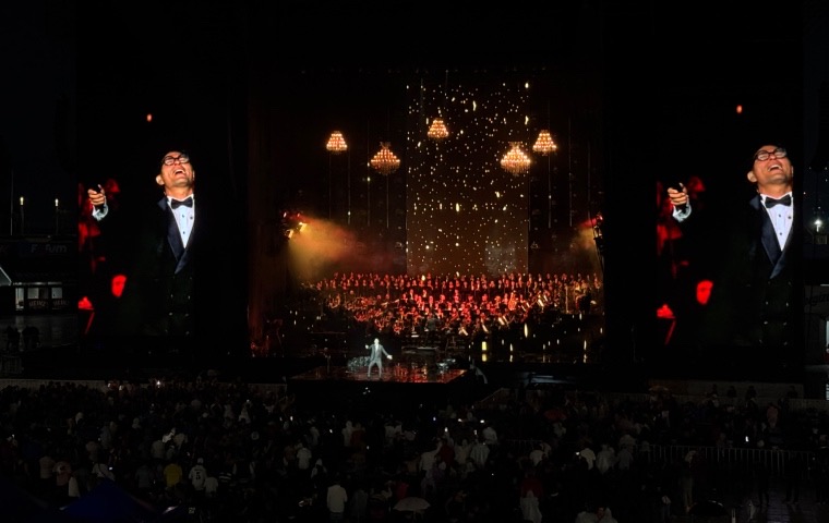 Joseph Amado rindió homenaje a Héctor Lavoe en un concierto histórico en Caracas