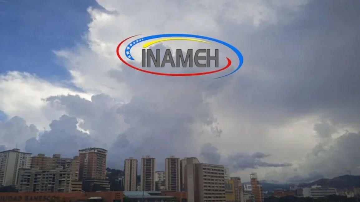 INAMEH presentó las Condiciones Meteorológicas para las próximas 24 horas, de este 31 de diciembre