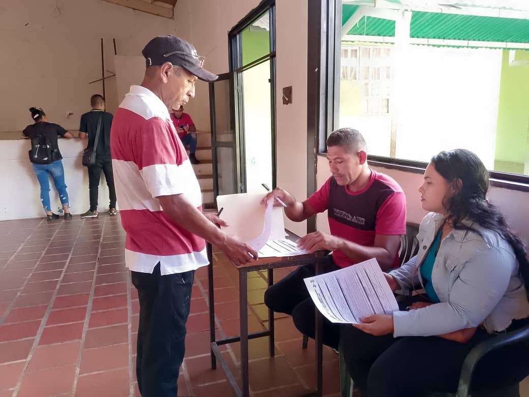 991 postulados a juezas y jueces de paz en Cojedes