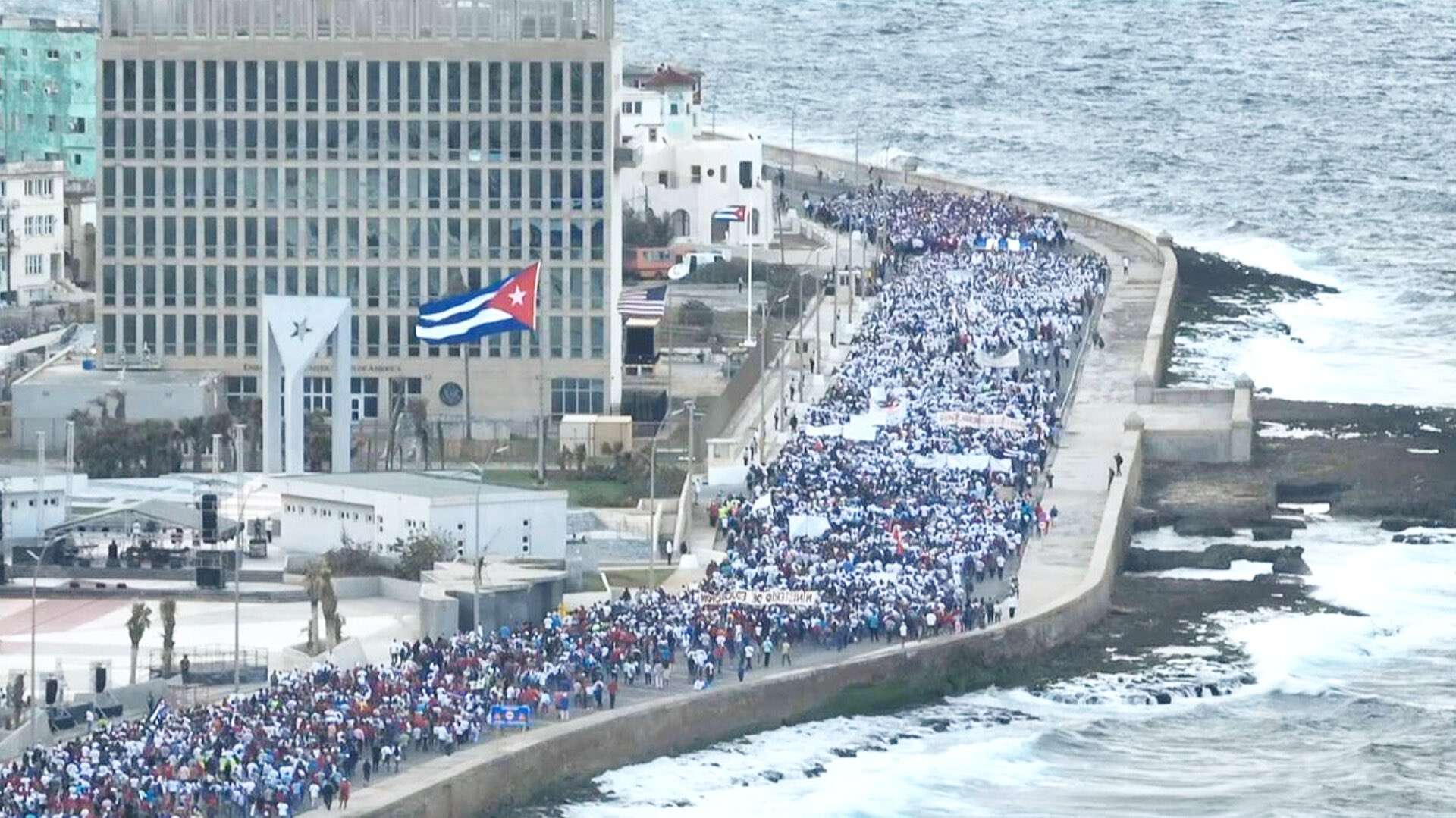 Díaz-Canel agradeció grito unánime de Cuba contra bloqueo EEUU