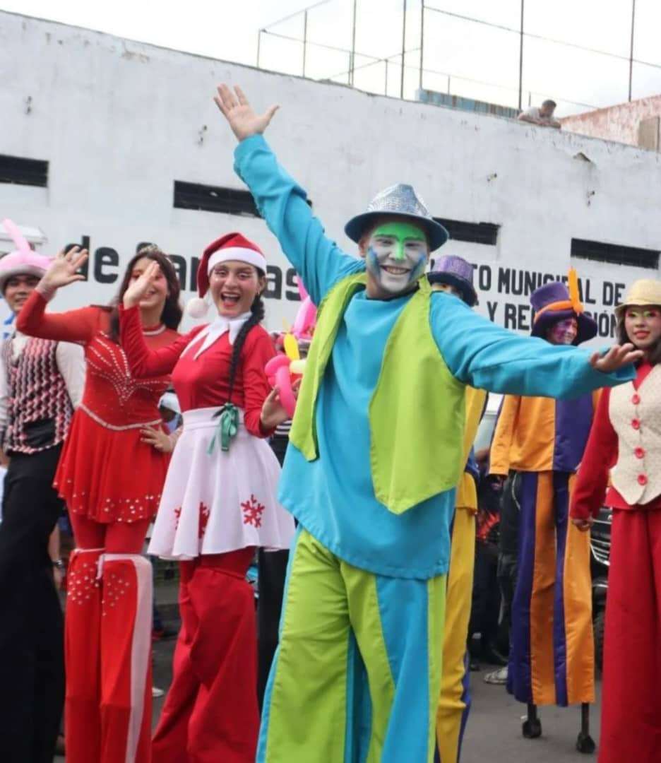 Gran Caravana Cultural afianzó la alegría en la temporada navideña