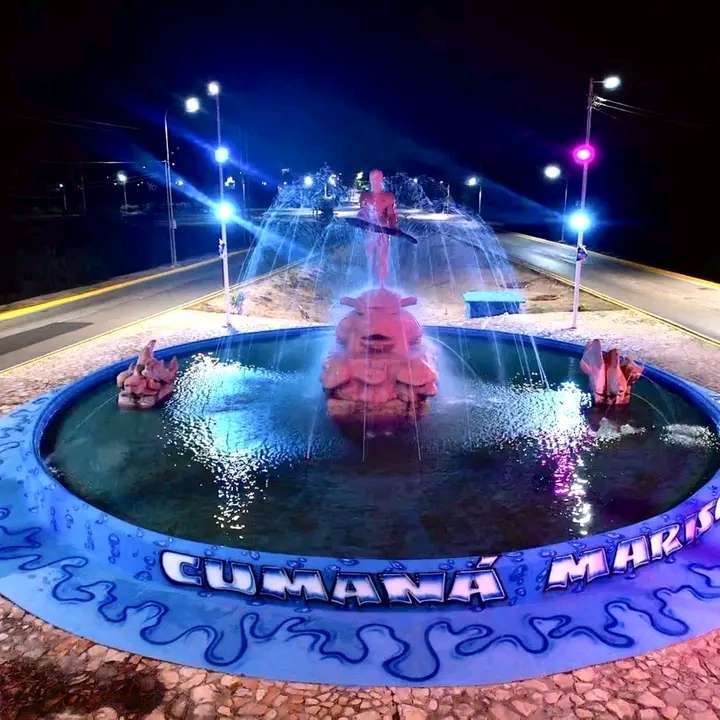 Reactivaron la emblemática fuente de El Indio en Cumaná 