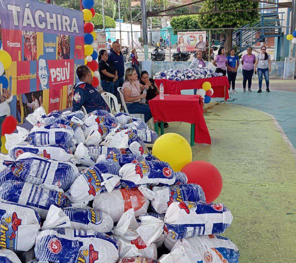 3.500 combos de proteína a bajo costo entregan en frontera de Táchira