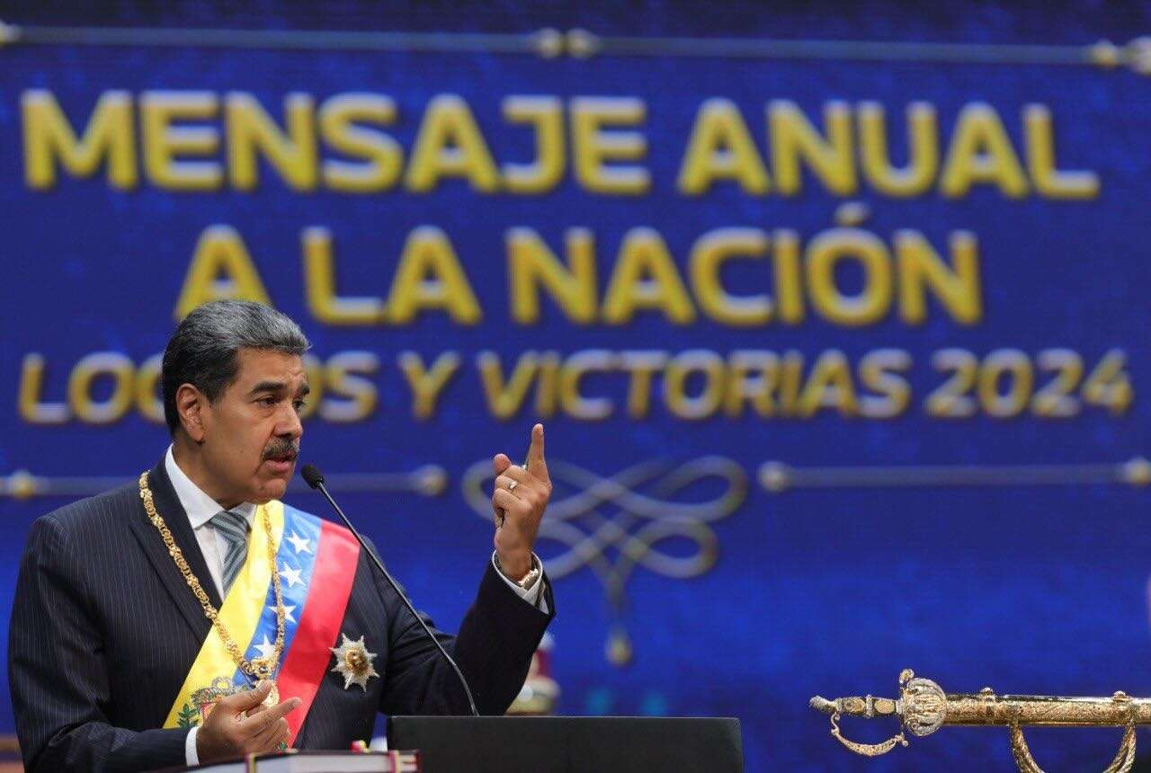 Economía venezolana creció más del 9% al cierre del 2024, afirmó Maduro