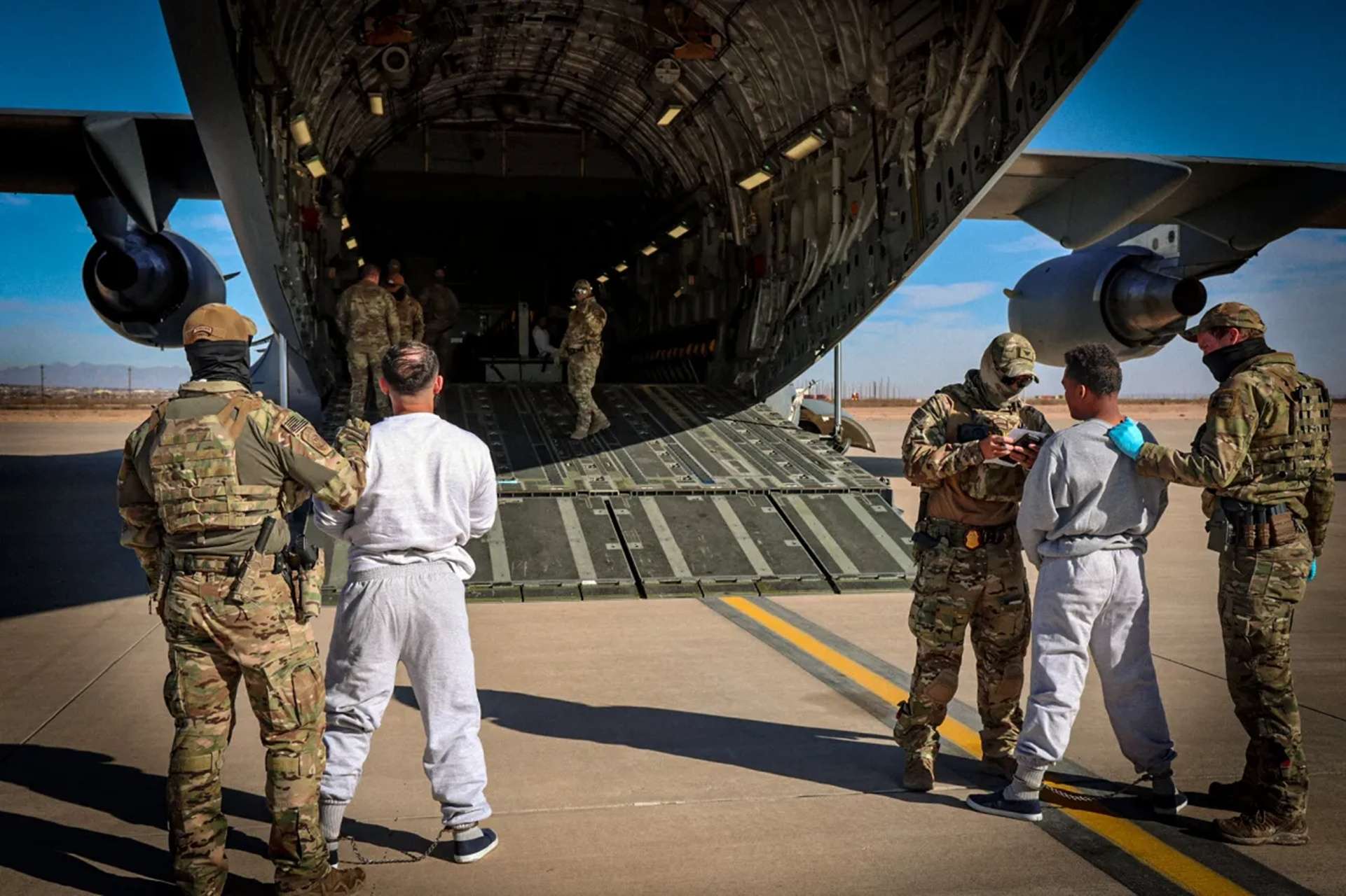 EEUU dice que mandó a 10 del Tren de Aragua a Guantánamo