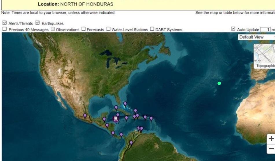 Terremoto de magnitud 8.0 azotó el Caribe