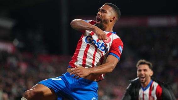 Yangel Herrera no pudo evitar el revés del Girona