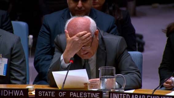 Representante palestino ante ONU rompe en llanto al hablar de situación de niños en Gaza