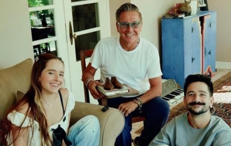 Ricardo Montaner, Camilo y Evaluna juntos
