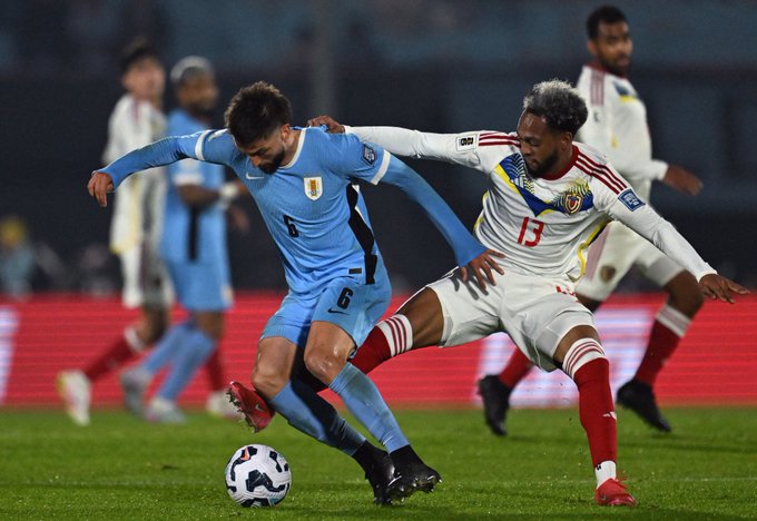 Dura derrota de la Vinotinto en Montevideo ante Uruguay compremete las aspiraciones mundialistas
