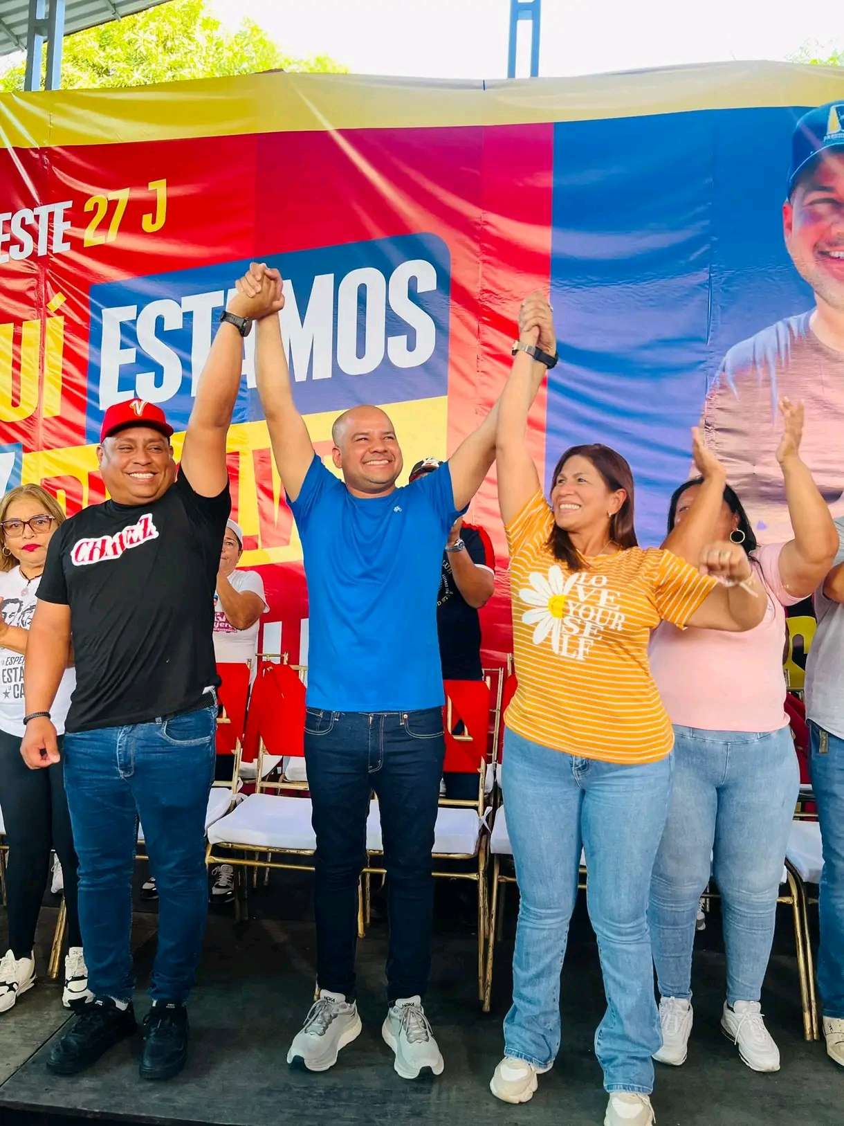 Juramentados comando de campañas del GPP en los municipios tuyeros