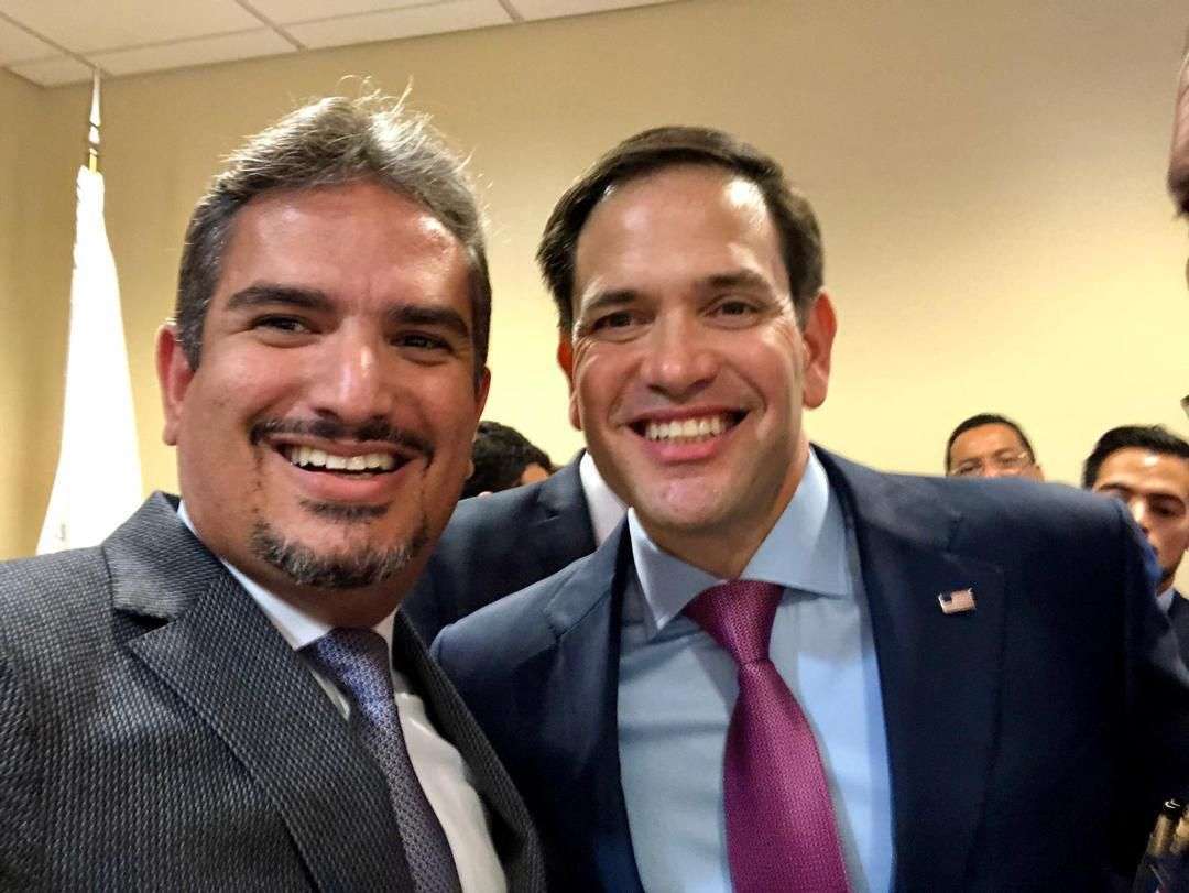 Kevin Blanco Uribe padre que secuestro a su hijo está vinculado a Marco Rubio y María Elvira Salazar