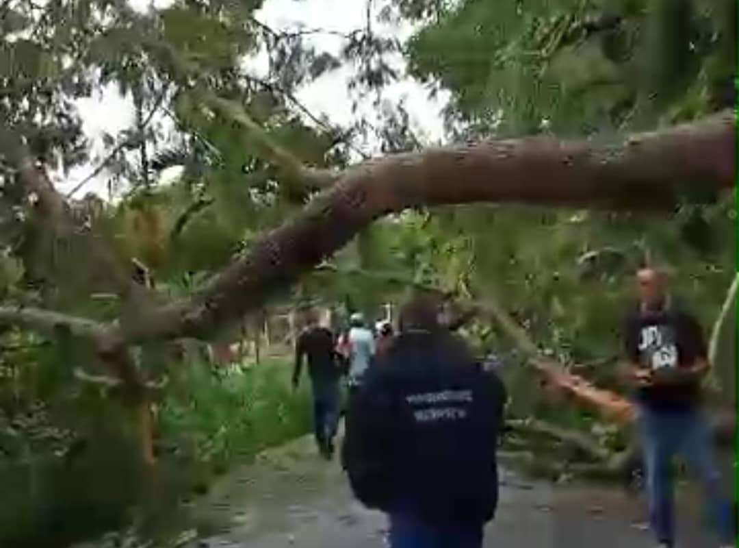 Lluvias afectan en el sistema eléctrico y vial en Ocumare del Tuy