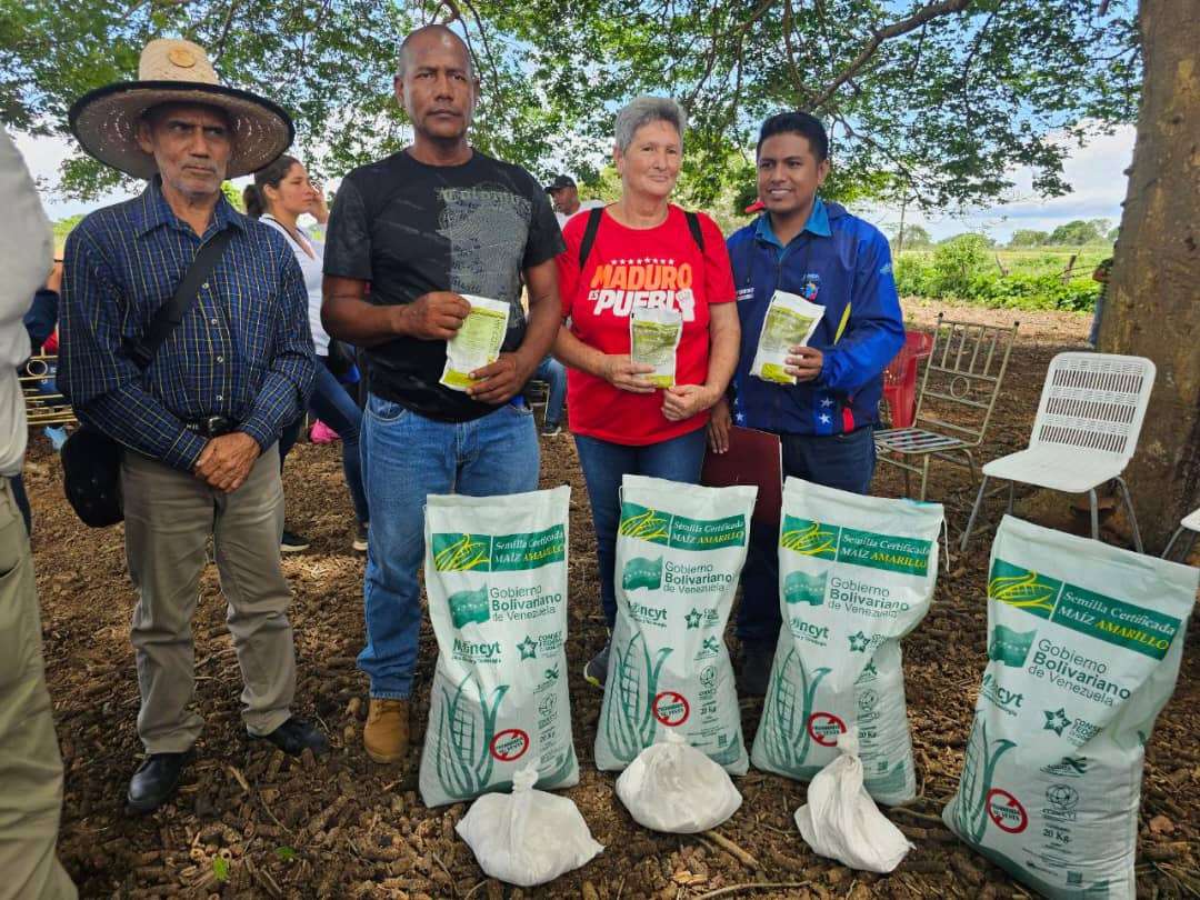 Plan Conuco Maíz beneficia a 265 productores en Monagas