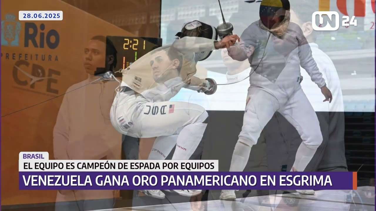 Venezuela conquista el oro Panamericano en esgrima