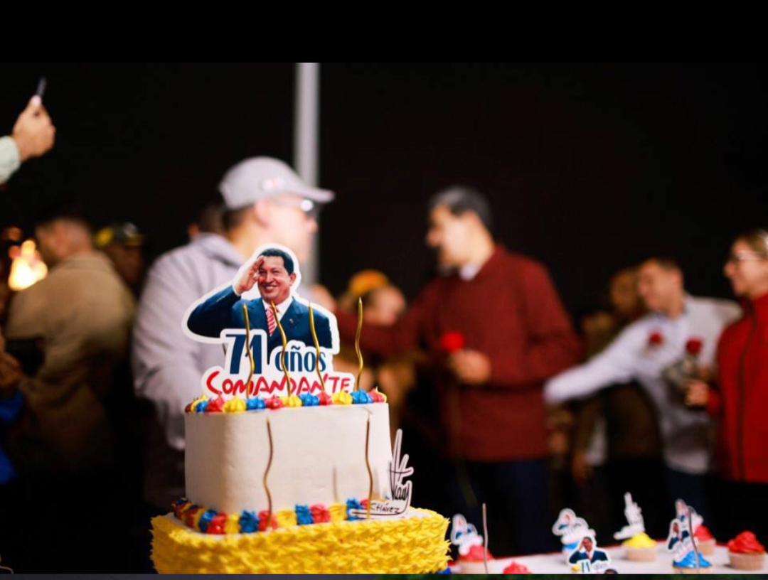 Maduro conmemora 71 años del natalicio de Hugo Chávez desde el Cuartel 4F