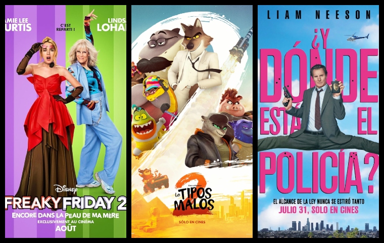 terror, comedia, romance y anime destacan en el inicio de agosto 2025