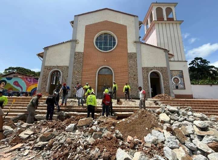 Construirán gran altar frente a iglesia de Isnotú