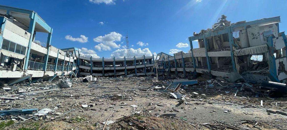 Israel atacó 10 edificios de ONU en Gaza en los últimos cuatro días
