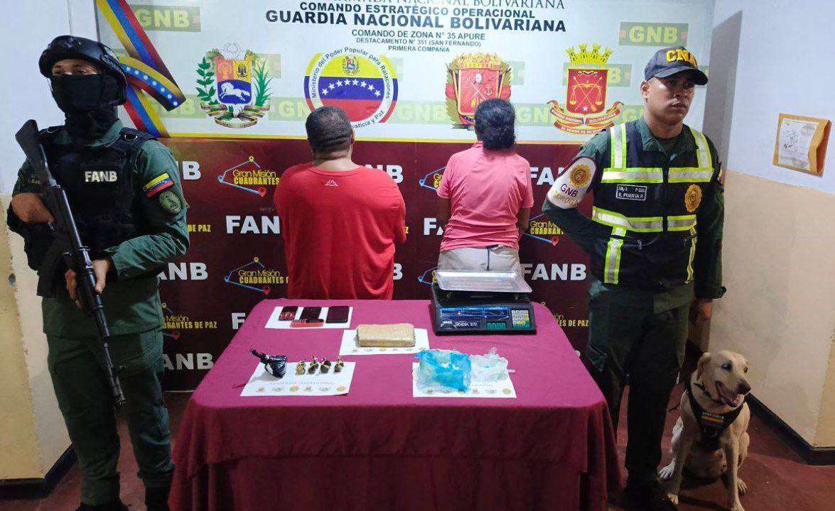 Desarticulan red de microtráfico de drogas en Biruaca, Apure