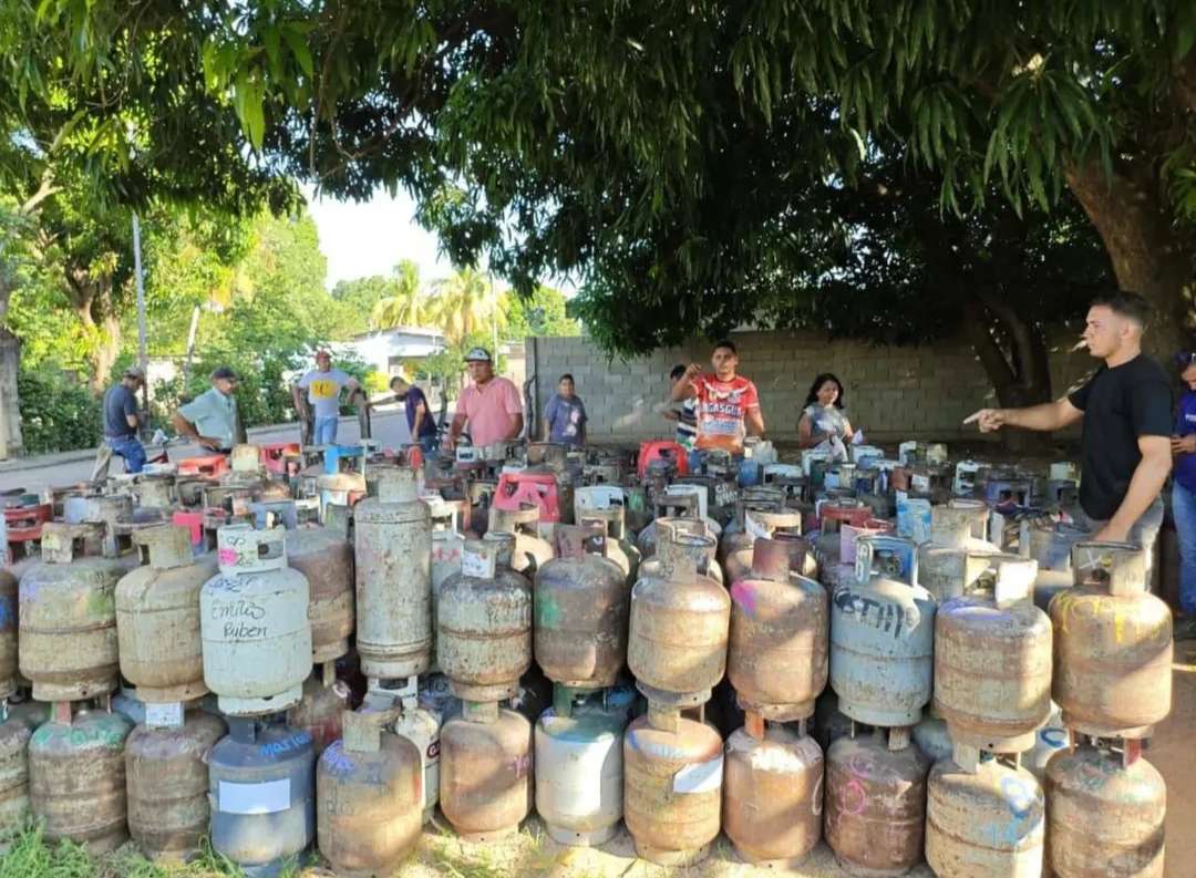 Más de 160.000 familias guariqueñas surtidas de gas doméstico en octubre