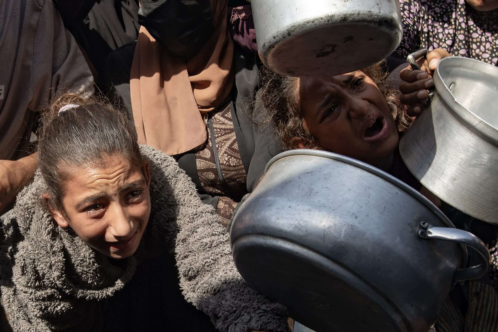 Unicef: 1 millón de niños sin comida en Gaza