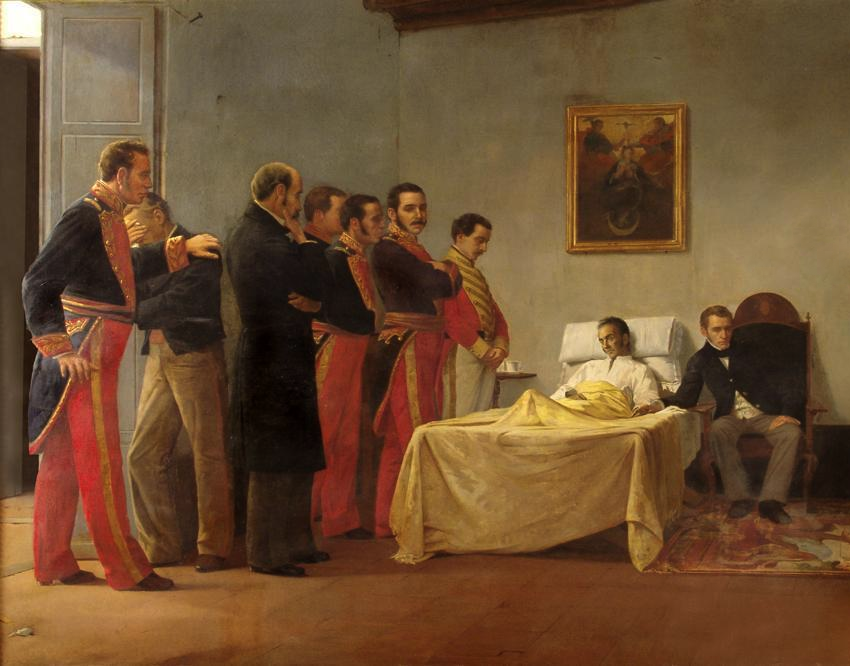 Las cinco tumbas del Libertador 