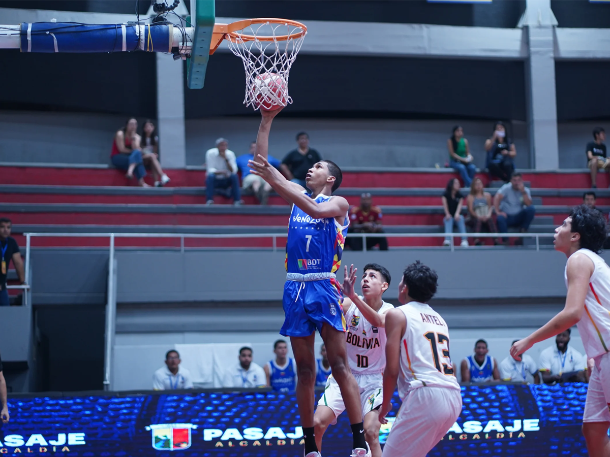 Venezuela arrolló a Bolivia en inicio de Sudamericano U15