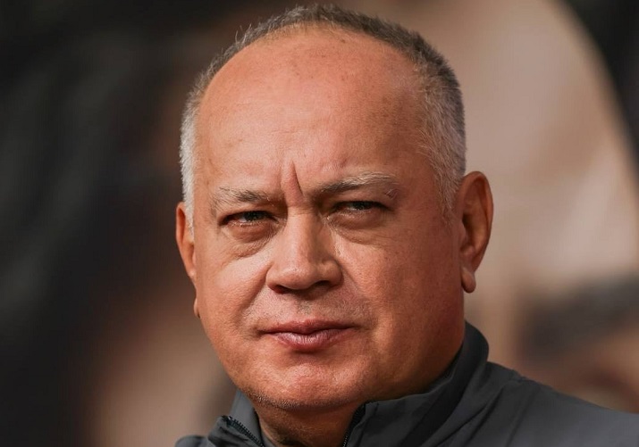 Diosdado Cabello realizó recorrido por Caracas la noche del lunes