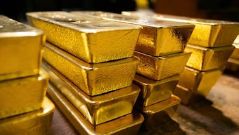 El metal dorado acumuló un