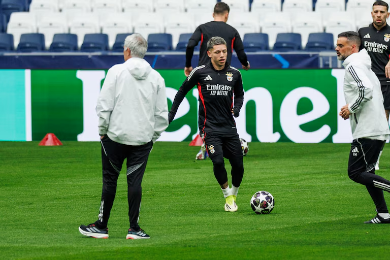 los gestos del Benfica tras la denuncia de Vinícius