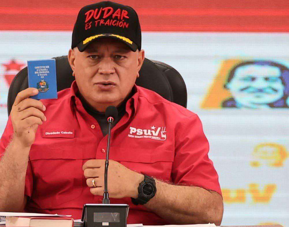 Cabello insta a mantener la unidad y la disciplina
