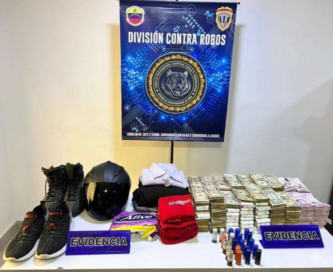 Un abatido y 3 detenidos por cometer un robo