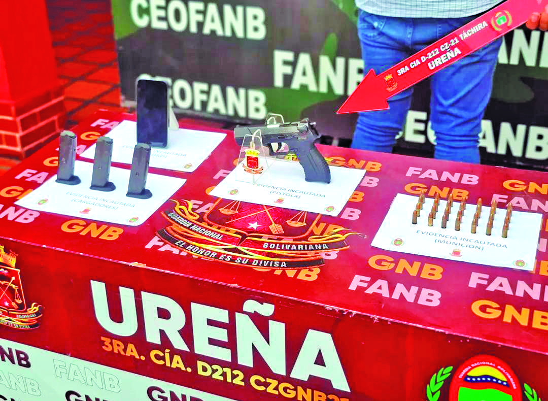 Atrapado un paisa con 27 cartuchos